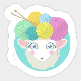 Sheepish Sticker